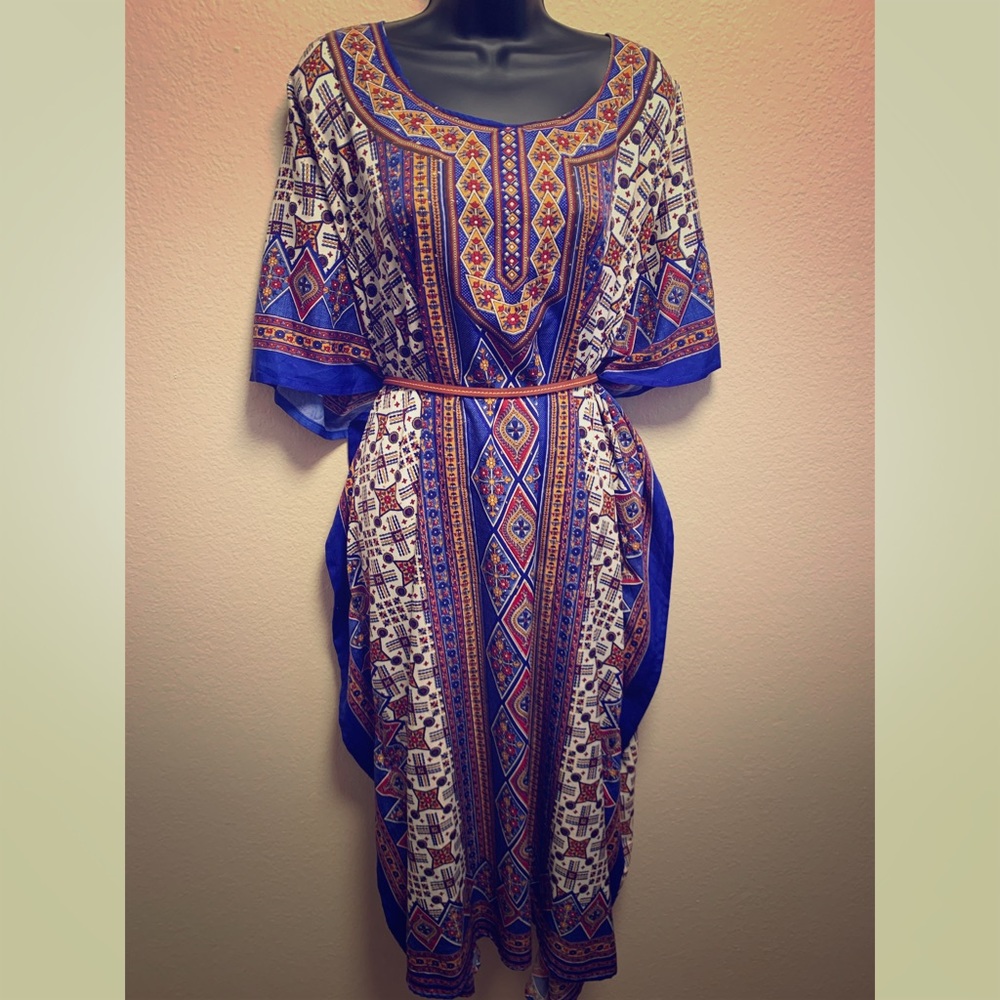NWOT Multi-colored Tunic dress One Size S/M/L/XL